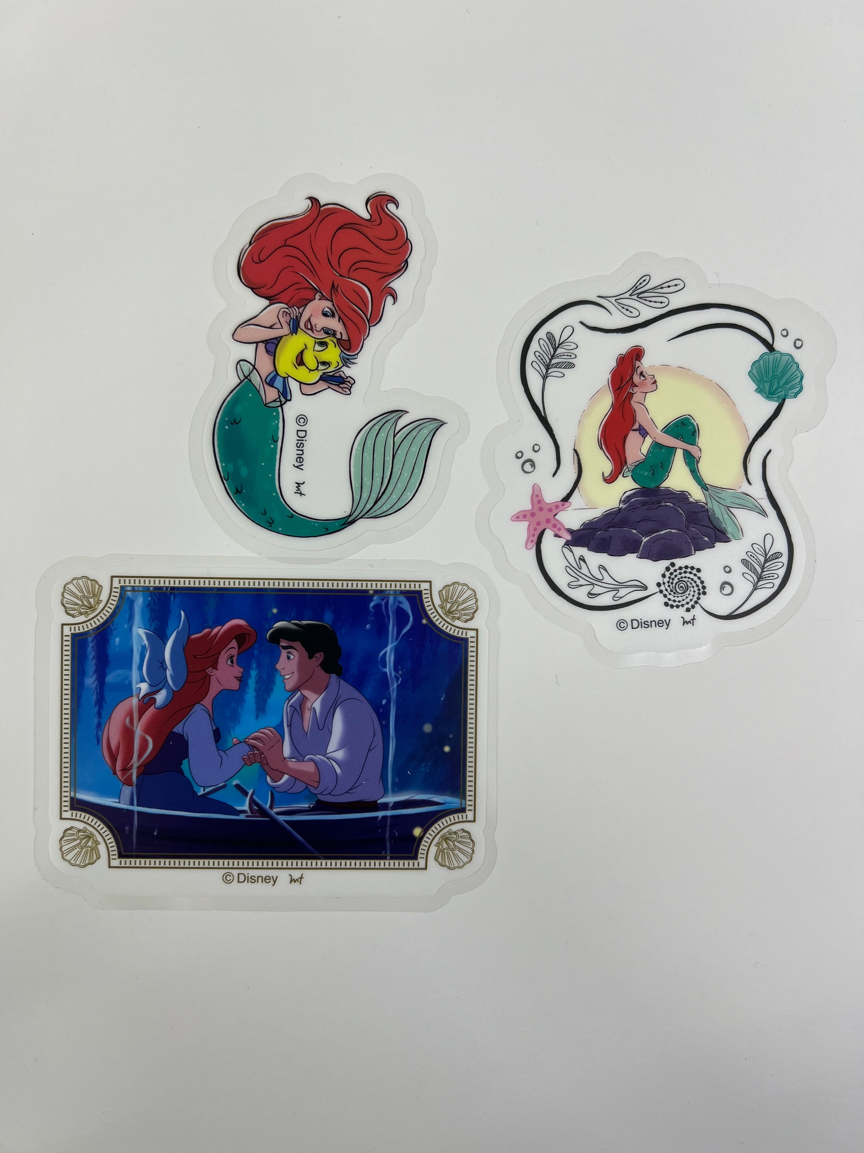 Disney The Little Mermaid 3 Parça Sticker Seti