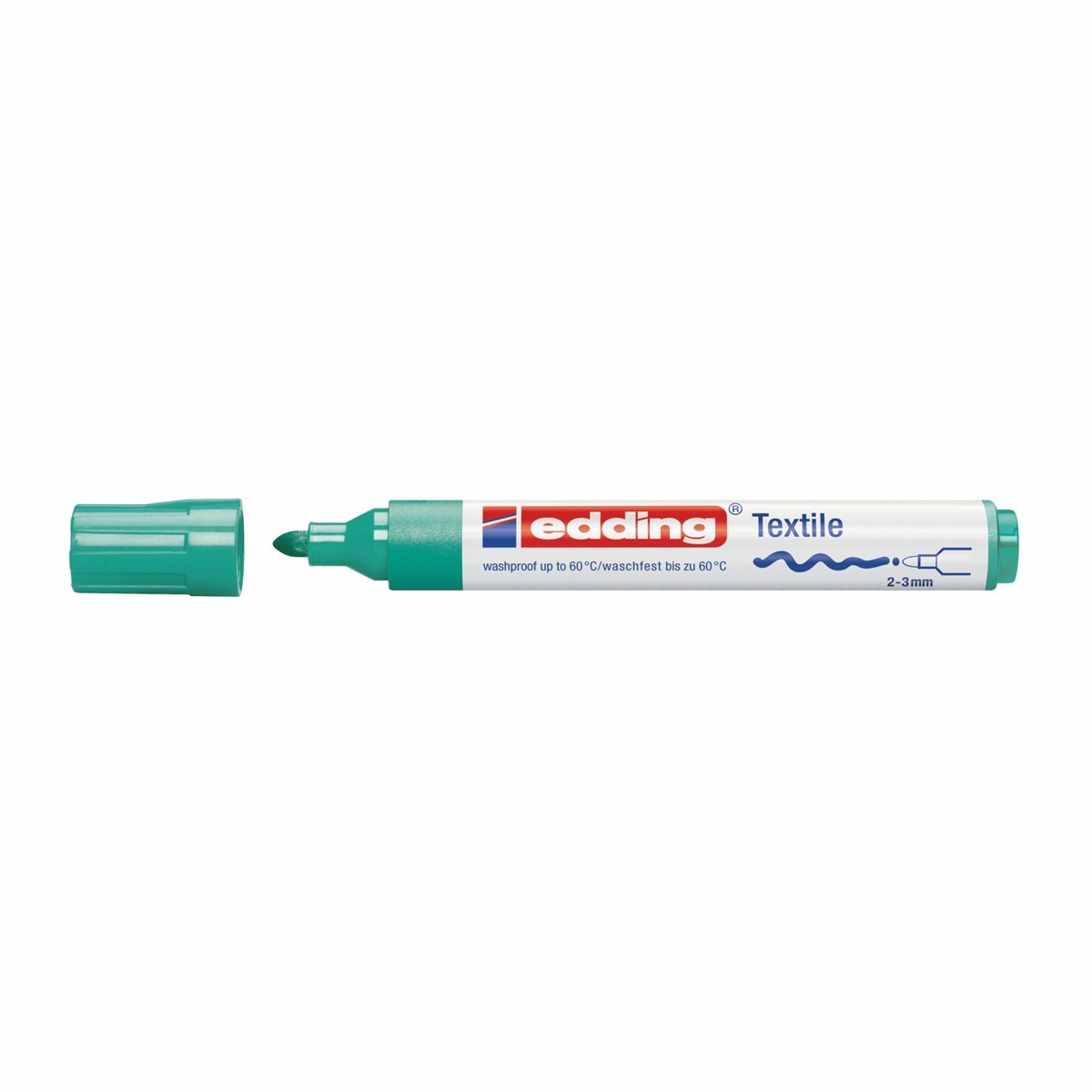 Edding 4500 Tekstil Kalemi 2-3mm Turkuaz
