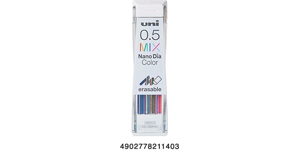 Uni Mix 0.5 mm Nano Dia Color 20 'li Uç