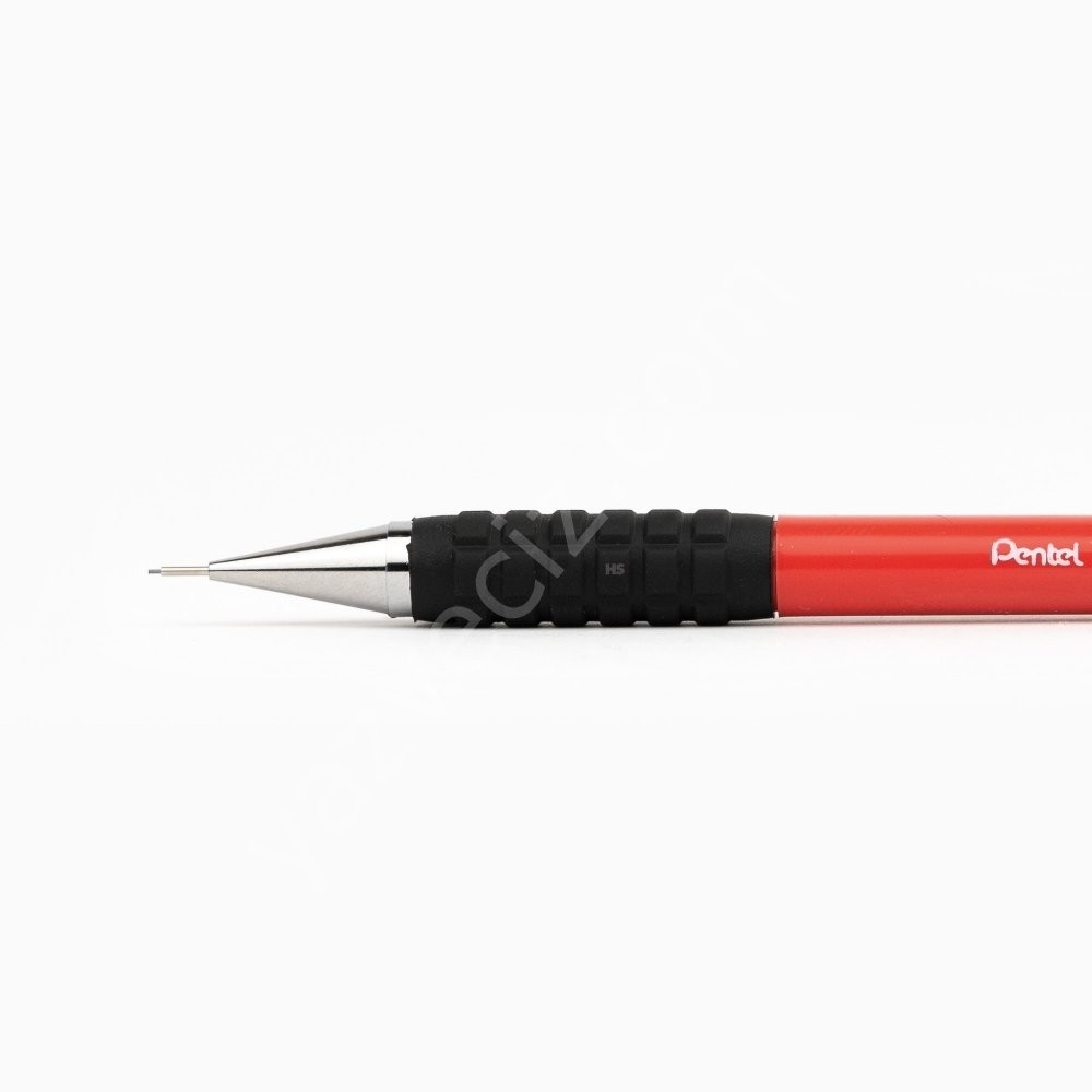 Pentel 120 A3DX 0.3 mm Mekanik Kurşun Kalem Kırmızı A313 Versatil kalem