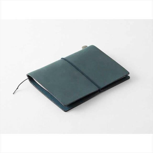 Traveler's Company Notebook Passport Size - Blue - Deri Kaplı Defter