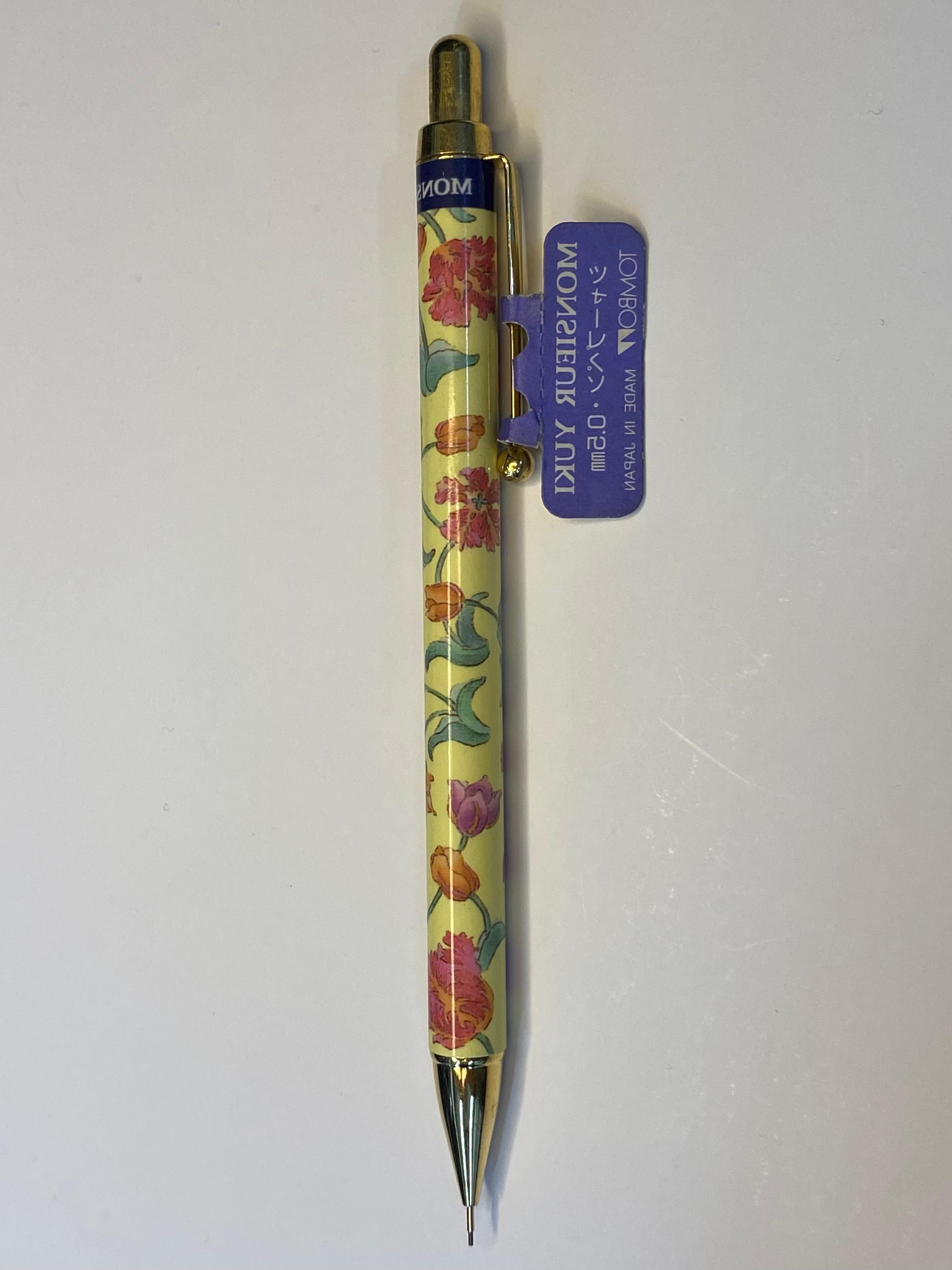 Kampanyalı Koleksiyonluk Tombow Monsieur Yuki Japon 0.5 mm Versatil Kalem - Sarı