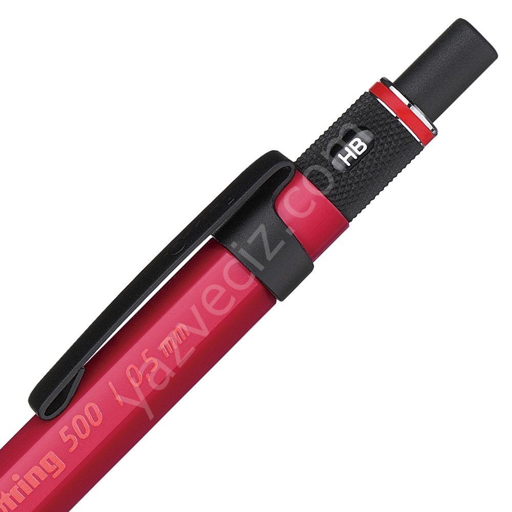 Rotring 500 Mekanik Kurşun Kalem HS 0.5mm Kırmızı