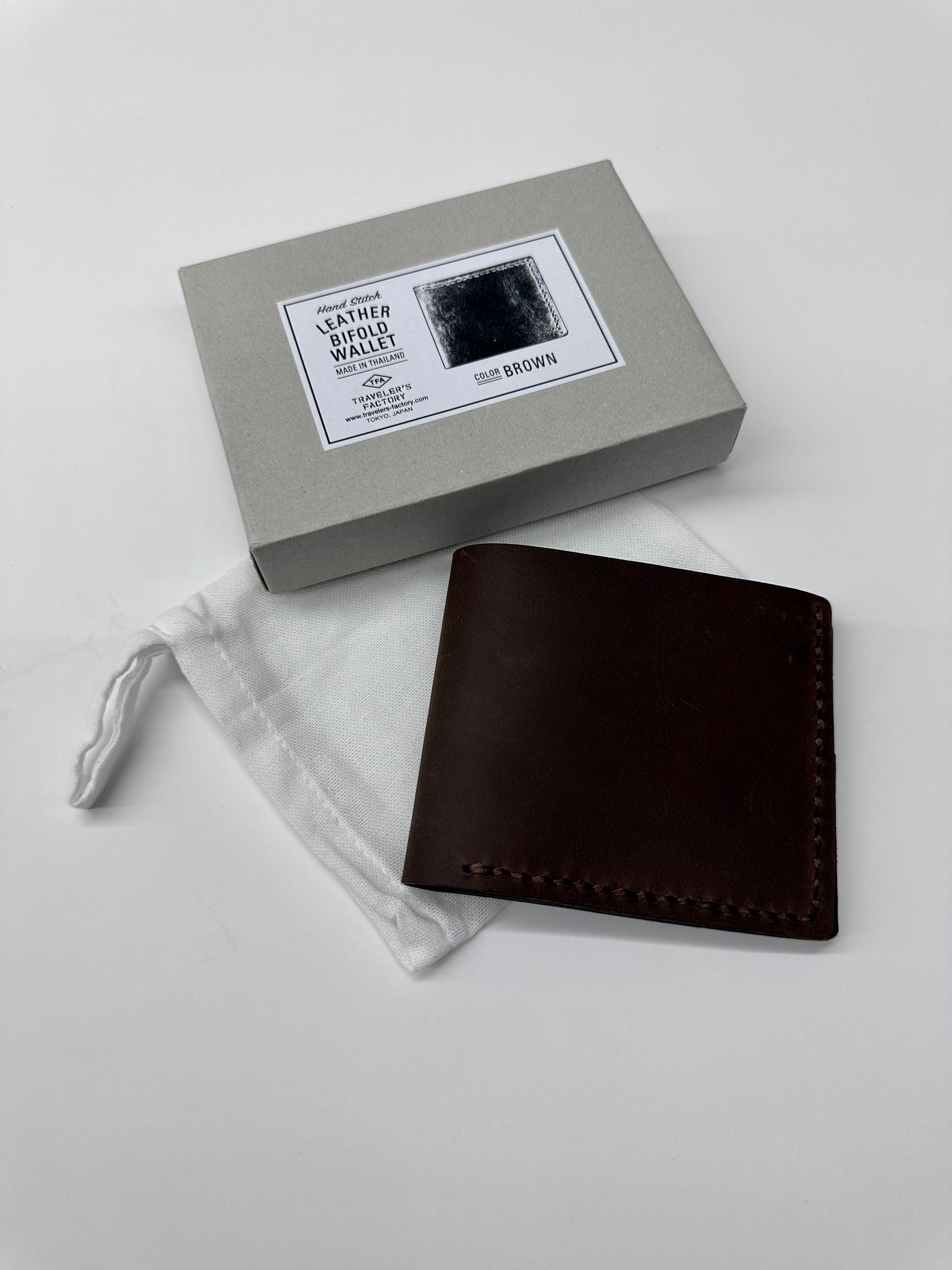 Traveler's Company Leather Bifold Wallet - Deri Cüzdan 