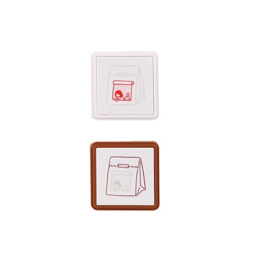 Kutsuwa Kapaklı 2 li Damga Mühür - Layer Stamp