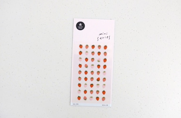 Kore Suatelier Design Sticker Çıkartma - mini series 130