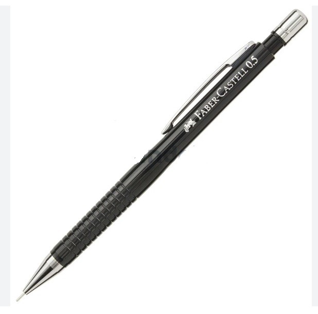 Faber Castell Sınırlı Sayıda  Grip Matic Black 0.5 Versatil - Mekanik Kalem