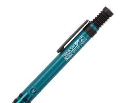 Pentel Smash 0.5mm Mekanik Kurşun Kalem [Q1005-ATFKS] Kılıflı -Siyah Turkuaz