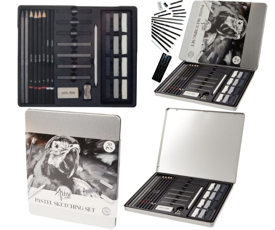 Creative Artists Pastel Sketching Set- Graffiti carandashi Çizim Seti