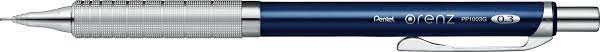 Pentel Orenz Metal Grip 0.3 Uç Mavi Mekanik Versatil Kurşun Kalem