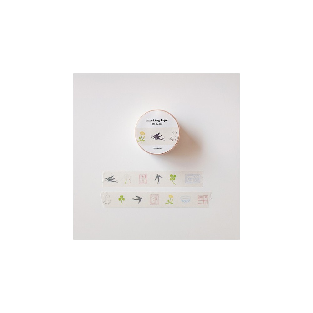Kore Suatelier design washi tape - illustration 05