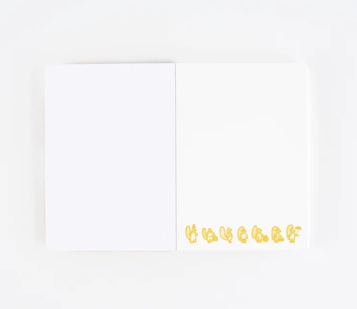 Kampanyalı Ön Sipariş Hobonichi Accessory - Paper(s) - 100%ORANGE: Squirrel Appears