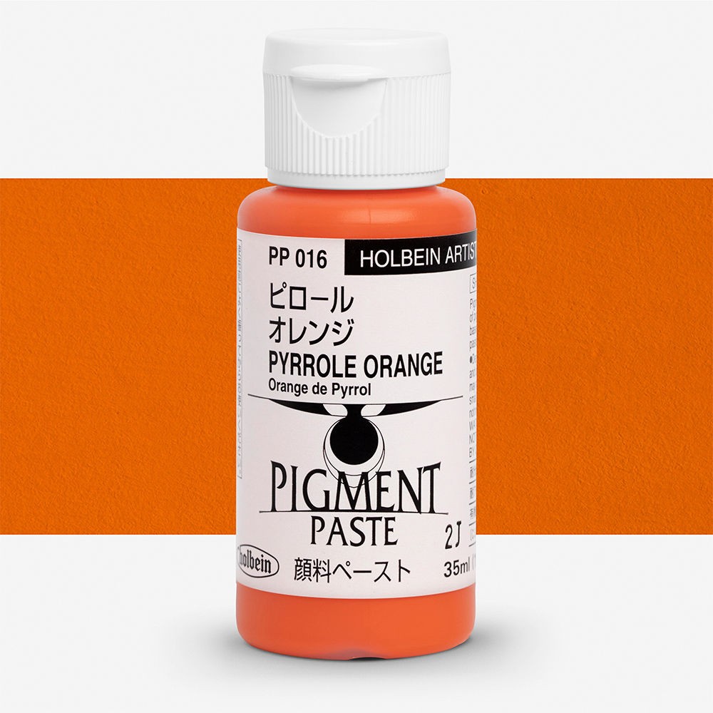 Holbein Pigment Pasta 35ml PP016 Pirol Portakal Rengi