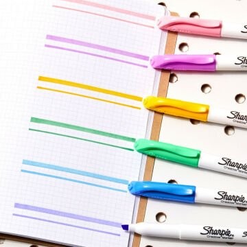 Sharpie Snote Pastel 4lü Fosforlu Kalem