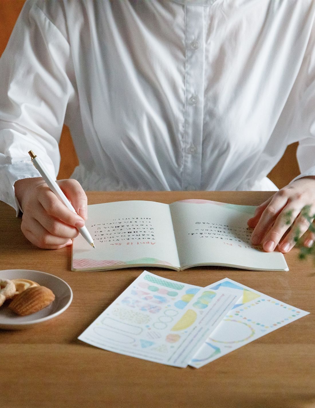 Kampanyalı Ön Sipariş Midori Notebook Yuru log B6 water color pattern