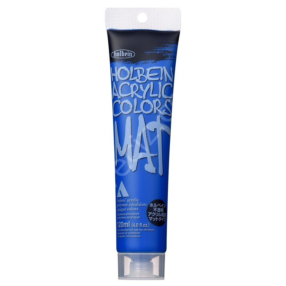 Holbein 120 ml Mat Akrilik Boya M032 Cobalt Blue Hue