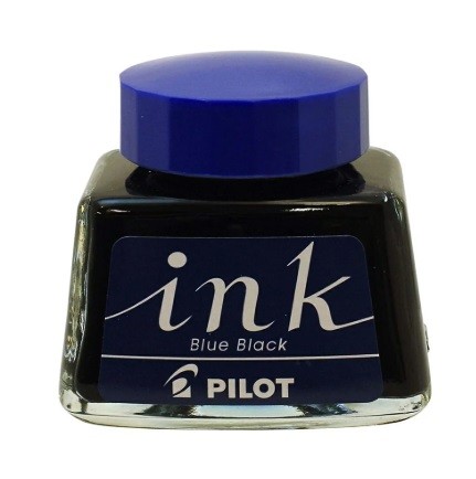 Pilot Mavi Siyah Dolma Kalem Mürekkebi Premium 30ml Şişe Pilot Ink30BB