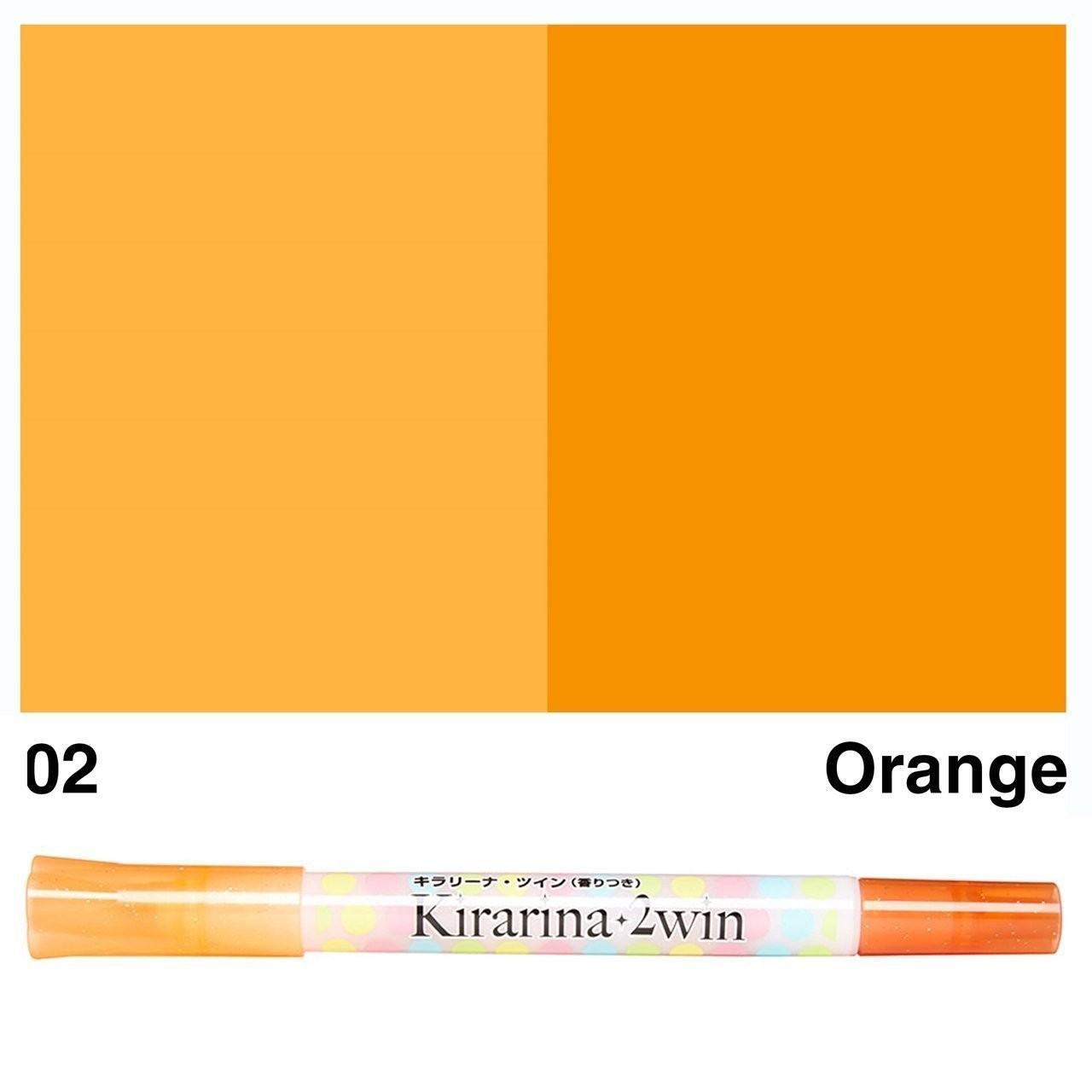 Kirarina 2win Kokulu Orange Fosforlu Kalem