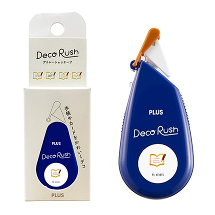 Deco Rush Plus Renkli Desenli Şerit Bant, Cep Kitabı