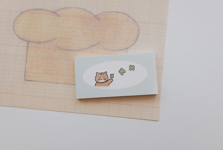  Kore Suatelier Design Sticker Çıkartma - 1176 goyomi & goyami