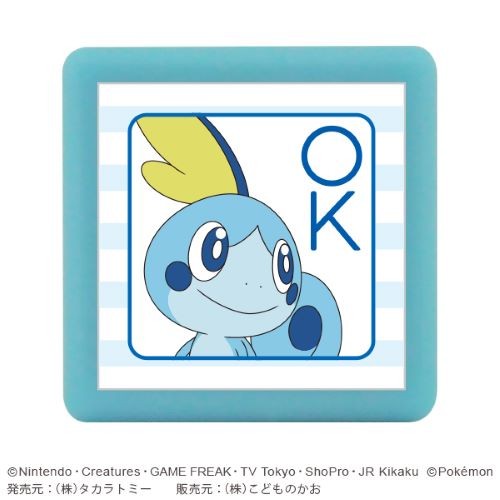 Pokemon Mini Pon Damgası Sobble OK - Mürekkep rengi: Mavi