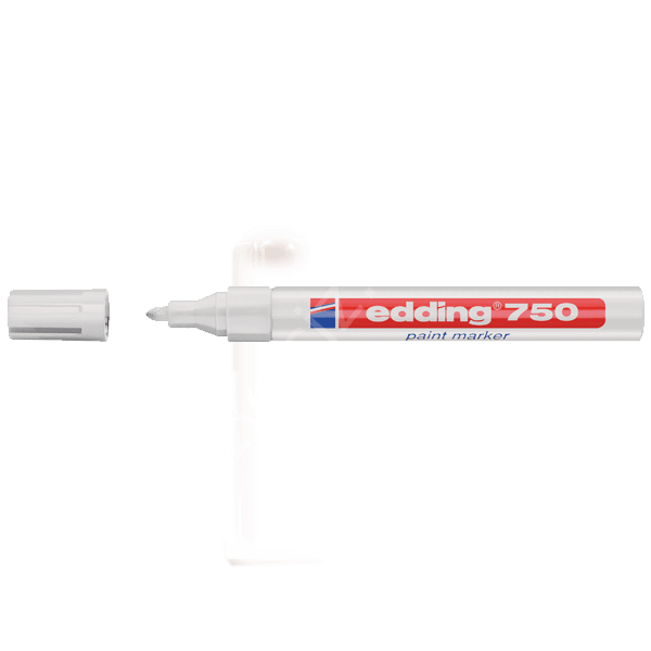 Edding 750 Tam Örtücü Boya Kalemi Beyaz