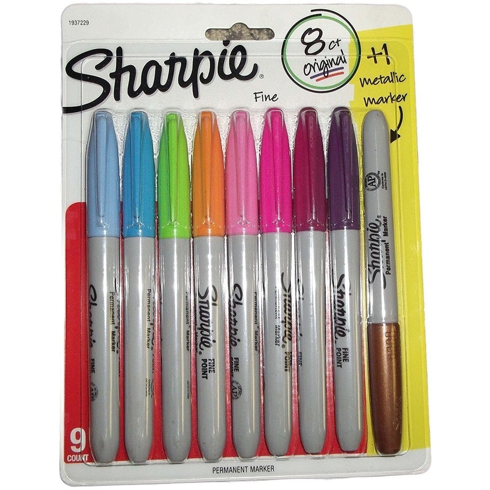 Sharpie Permanent Marker  8+1 Karışık Renkler 