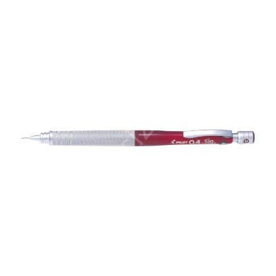 pilot s10 0,4 mm Teknik Çizim Kalemi Şeffaf Kırmızı