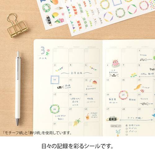 Midori Yurulog Sticker Motif Deseni Çıkartma