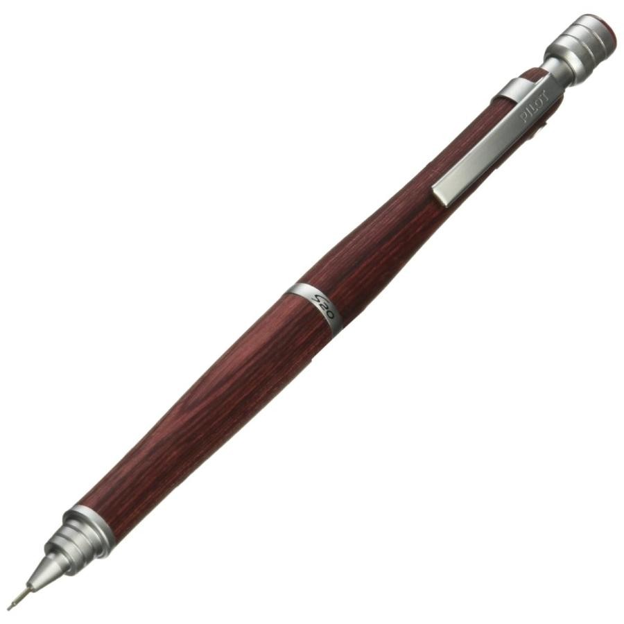 PILOT S 20   0.7MM AHŞAP Gövde,Profesyonel Mekanizmalı Tükenmez Kalem, Deep Red