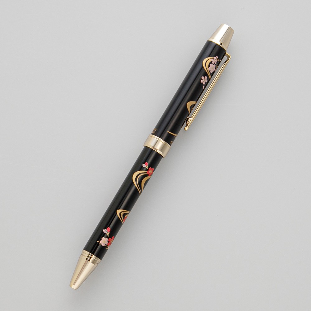  Pilot Çok Fonksiyonlu Kalem 2+1 0.7mm Miyabi Emaki: Akan Su Kiraz Çiçekleri 