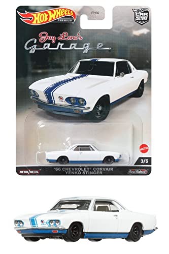 Hot Wheels Limited Edition 66 Chevrolet Corvair Yank Stinger Jay Leno Garaj 3/5 1:64 Maket Araba