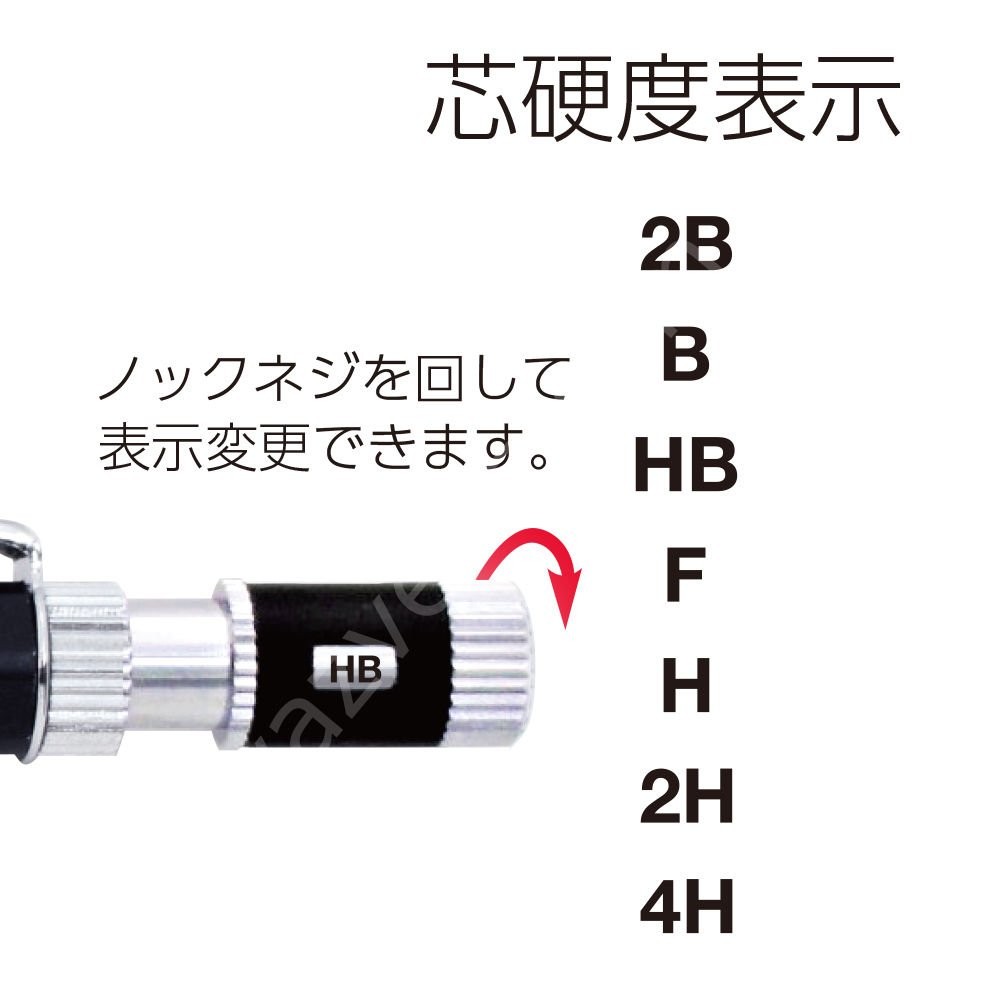 KAMPANYALI Ohto Mechanical pencil 05mm Versatil Kalem  Silver MS01