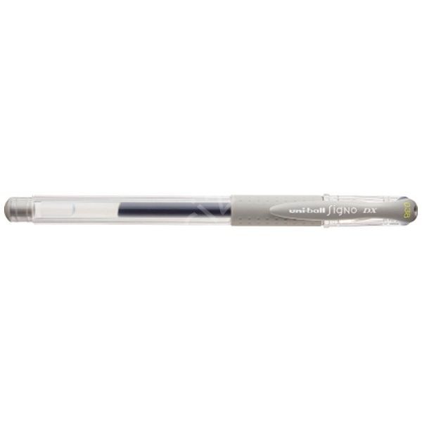 Uniball Signo 0,38mm Kağıdın Arkasına Geçirmeyen Jel Kalem.UM-151 Dx, Grey