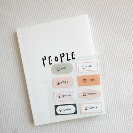  Kore Suatelier Sticker Çıkartma Mini Series - 105 Emoji, Tırnak Stickerı