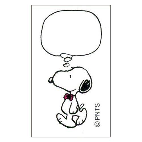 Kodomo Düşünceli Snoopy Damga Mühür
