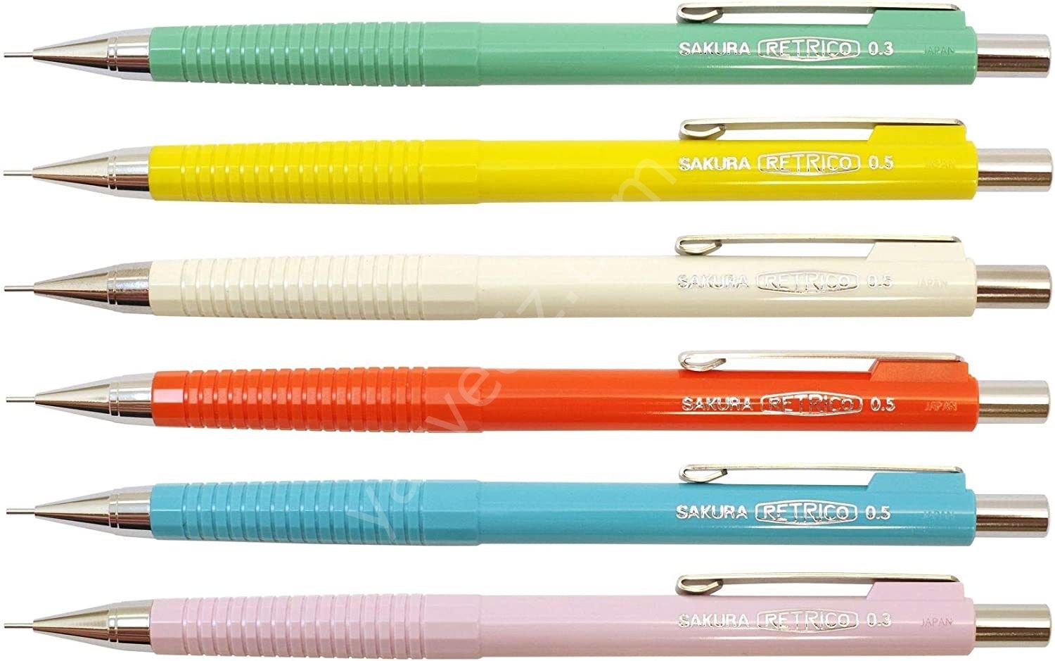 Kampanyalı Sakura Japan Retrico Limited Edition 0,5mm Versatil Kalem, Mechanical Pencil Limited Aqua