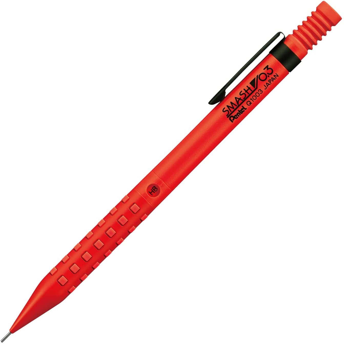 Pentel Smash Q1003 Japan Limited Edition 0.3 mm Versatil Mekanik Kalem - Kırmızı