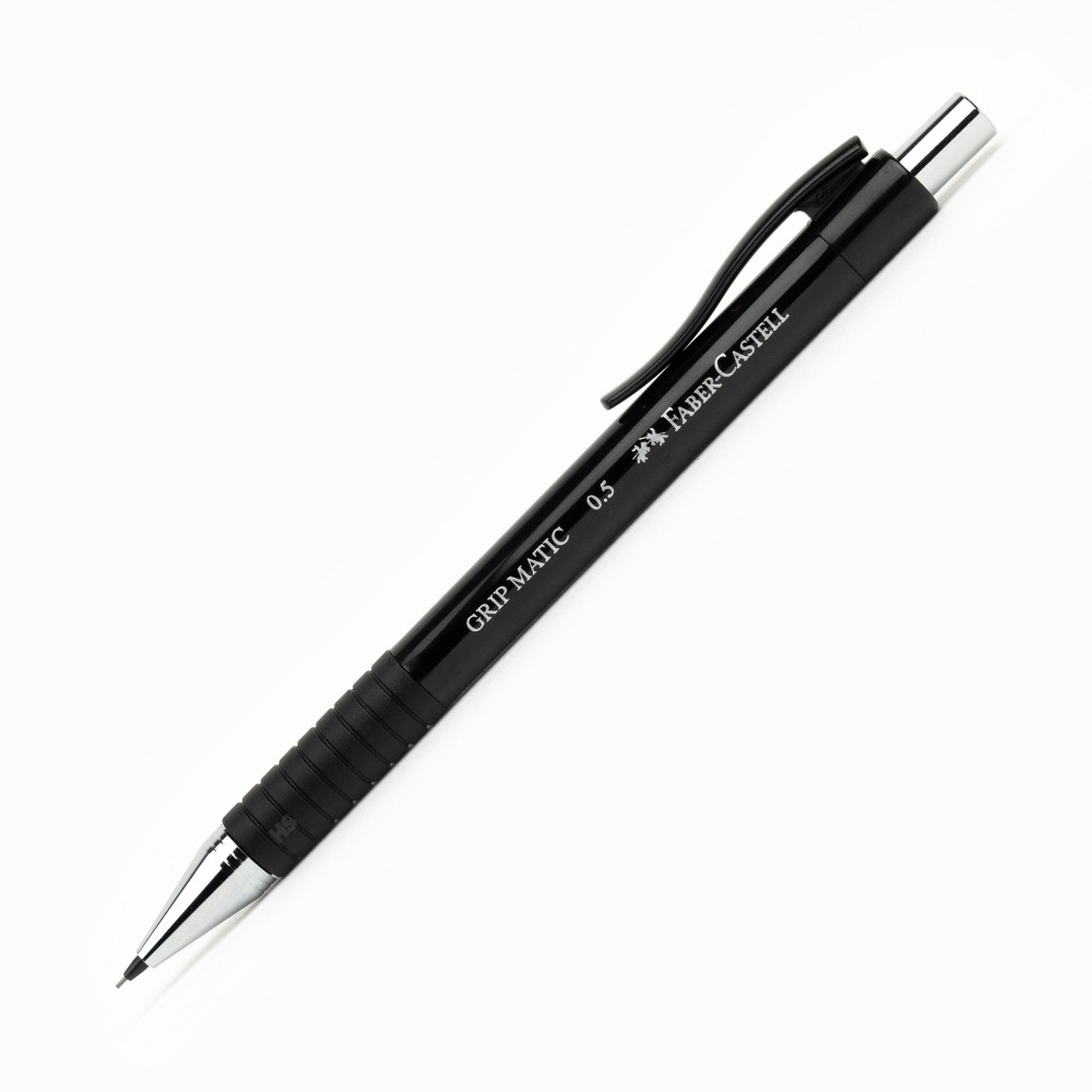 Faber Castell Grip Matic Versatil Uçlu Kalem 1318 0.5mm Siyah