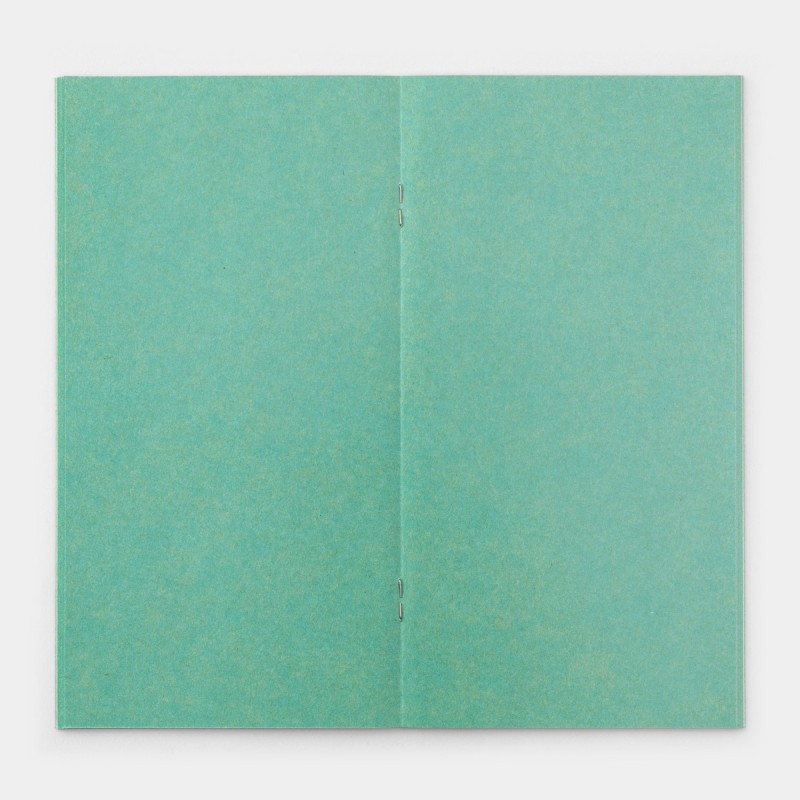 Traveler's Company Refill Craft Turquoise Defter