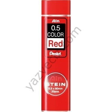 Pentel Ain Stein 0.5 mm Kırmızı Kalem Ucu