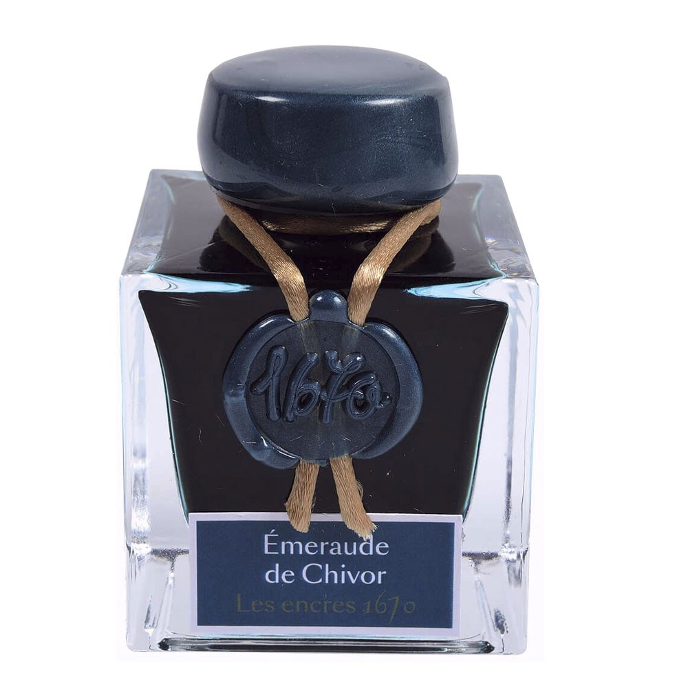 Jacques Herbin 1670 Ink - Emerald Thibaut 50 ml Mürekkep