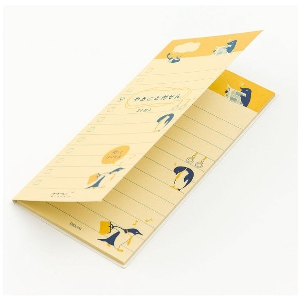 Midori Sticky Notes Penguen - Yapılacak Listesi 24 sayfa