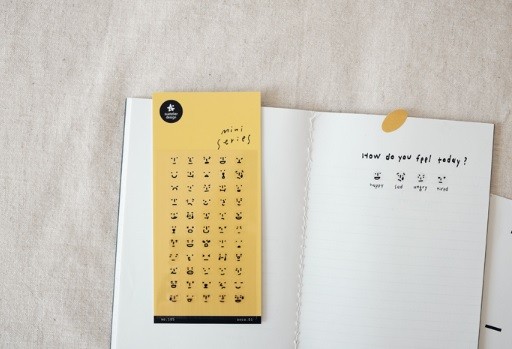  Kore Suatelier Sticker Çıkartma Mini Series - 105 Emoji, Tırnak Stickerı