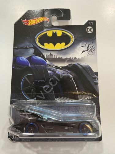 Hot Wheels GYN30 DC Series Batman Batmobile 1989 1/64 Vintage Metal Model Araba