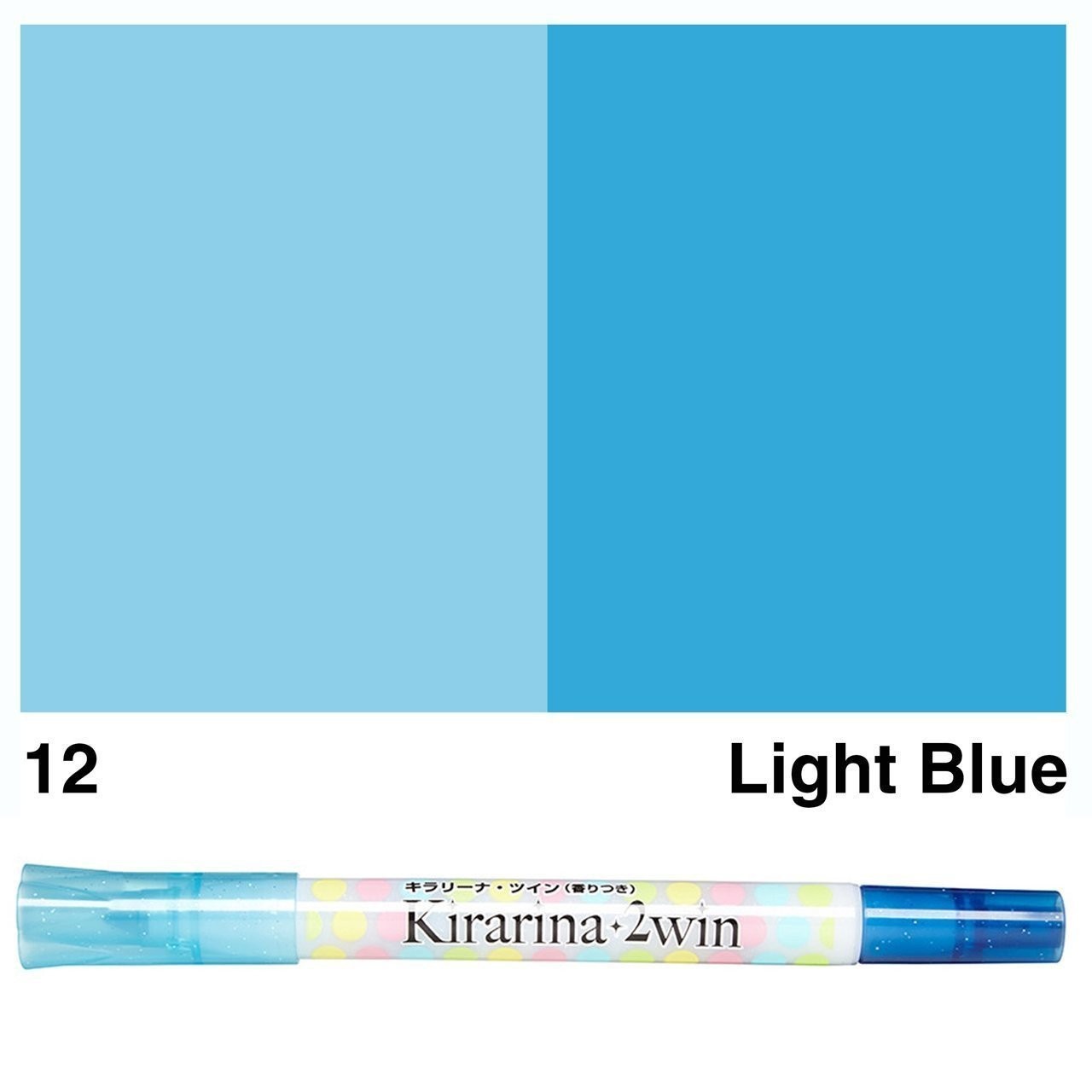 Kirarina 2win Kokulu light blue  Fosforlu Kalem