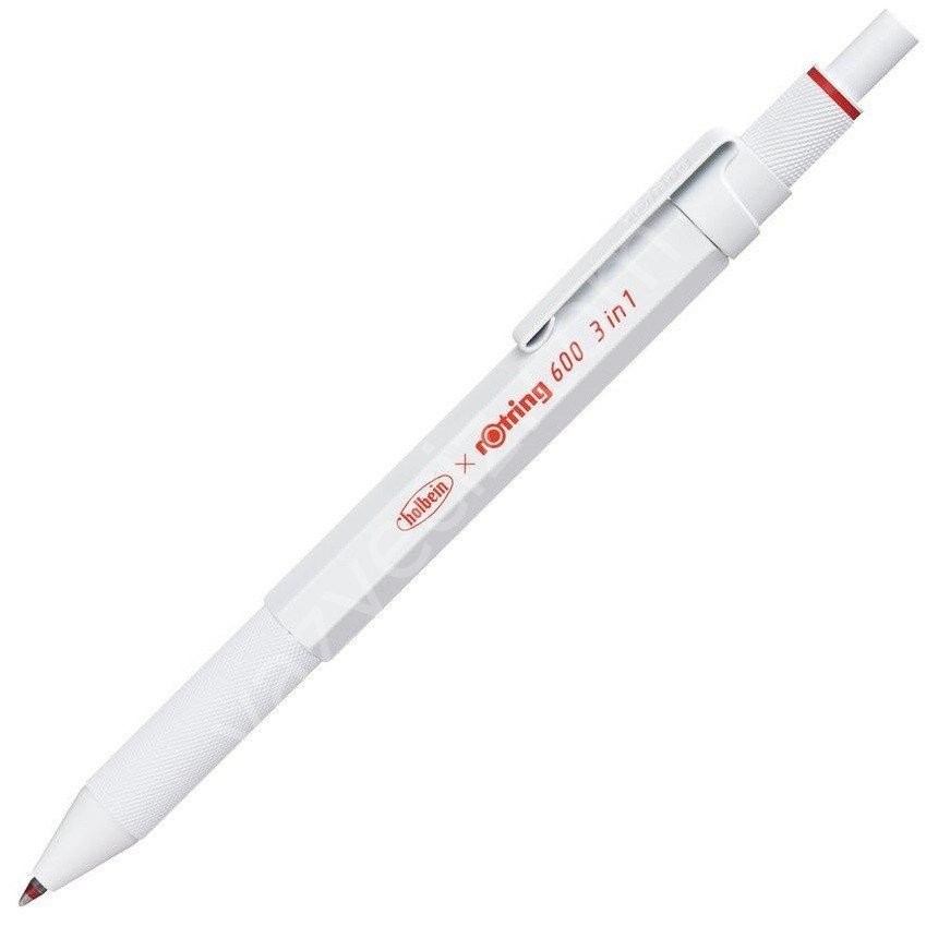 Rotring Holbein 3 Fonksiyonlu Versatil Kalem Beyaz Renk