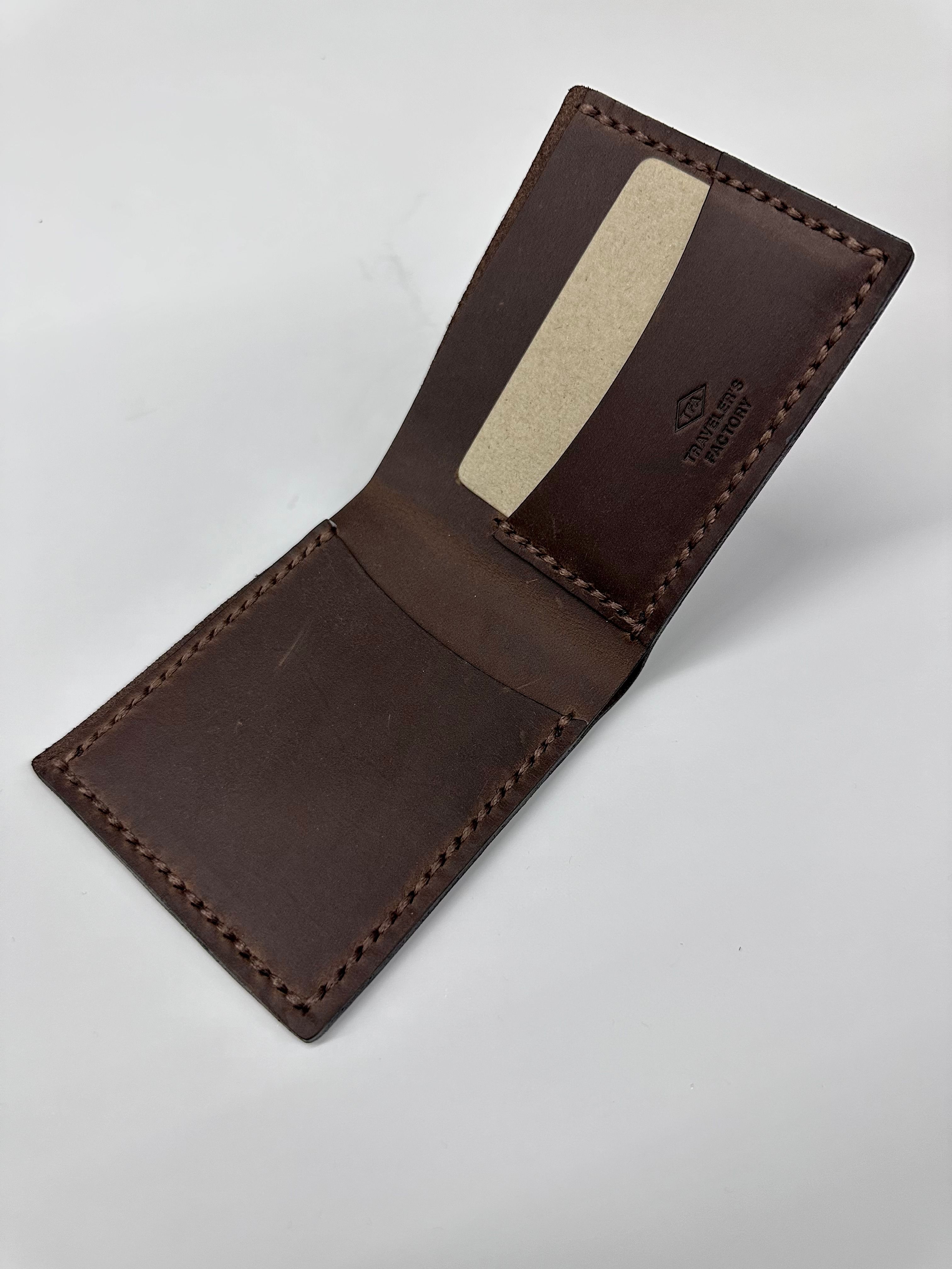 Traveler's Company Leather Bifold Wallet - Deri Cüzdan 