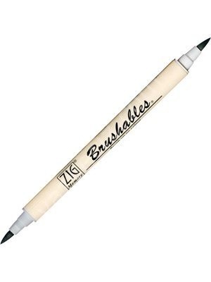Zig Ms-7700 Brushables Çift Uçlu Grafik (boyama)kalemi 091 Platınum