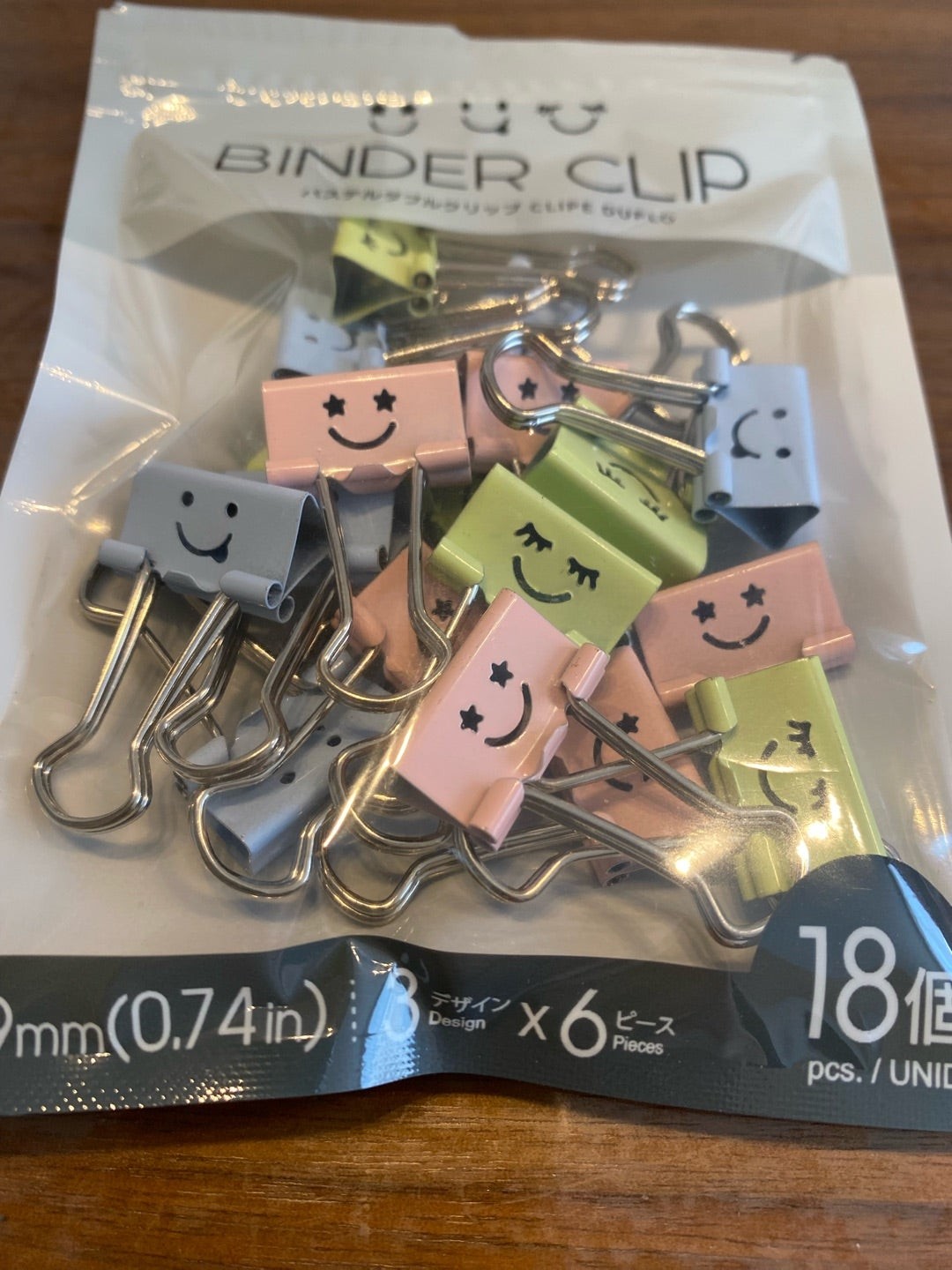 Binder Clip Metal Klips 18 adet